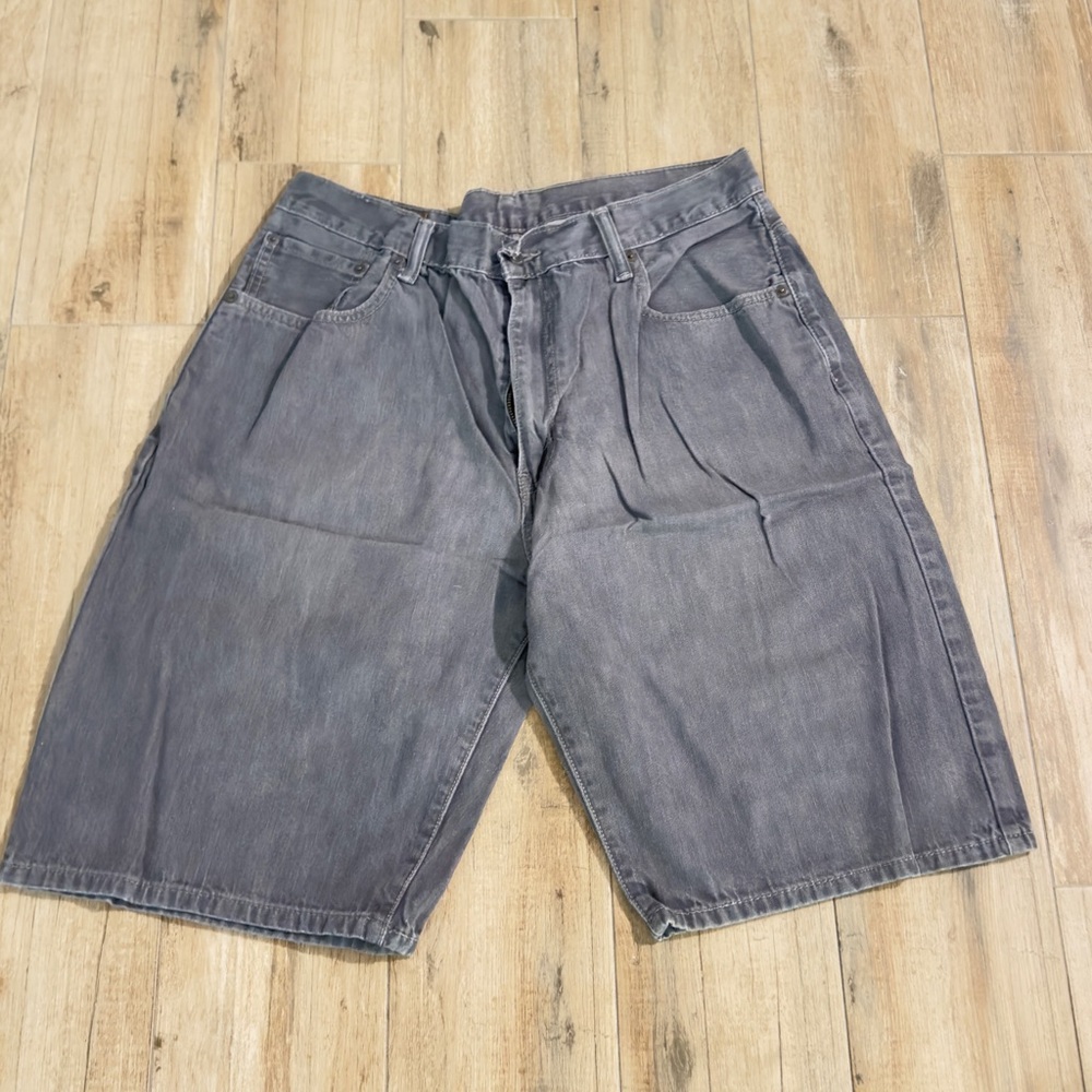 Levi's Gray Jean Shorts for Men